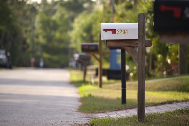 Classic Stone Mailbox Design